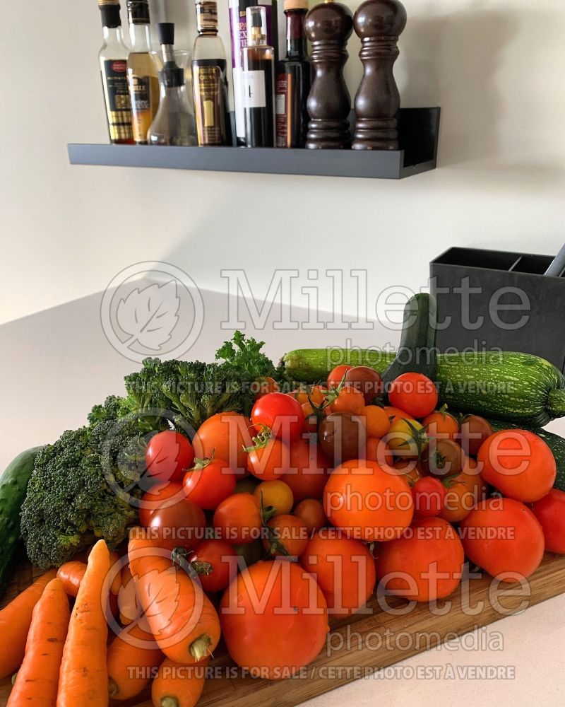 Vegetables on a kitchen counter (vegetables) 2
