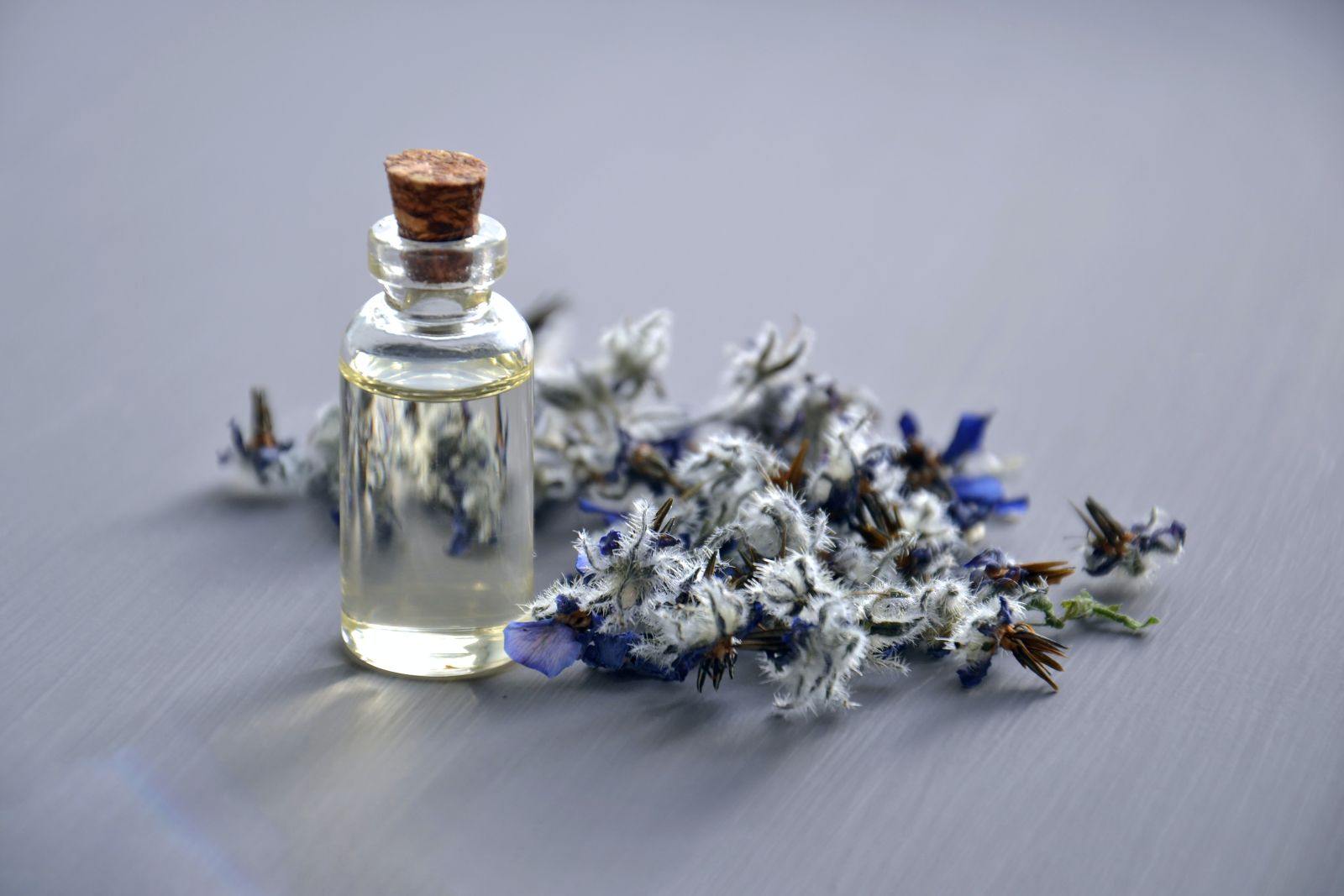 a bottle of perfume